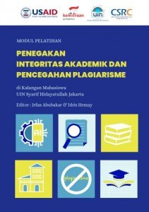 Modul Integritas Akademik dan Pencegahan Plagiarisme di Kalangan Mahasiswa UIN Syarif Hidayatullah Jakarta