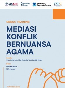 Modul Training Mediasi Konflik Bernuansa Agama